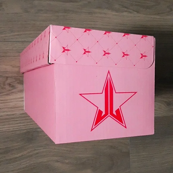 RARE Jeffree Star Pink Unisex Designer Slides 11, 12 Barbiecore Valentine - Picture 3 of 4